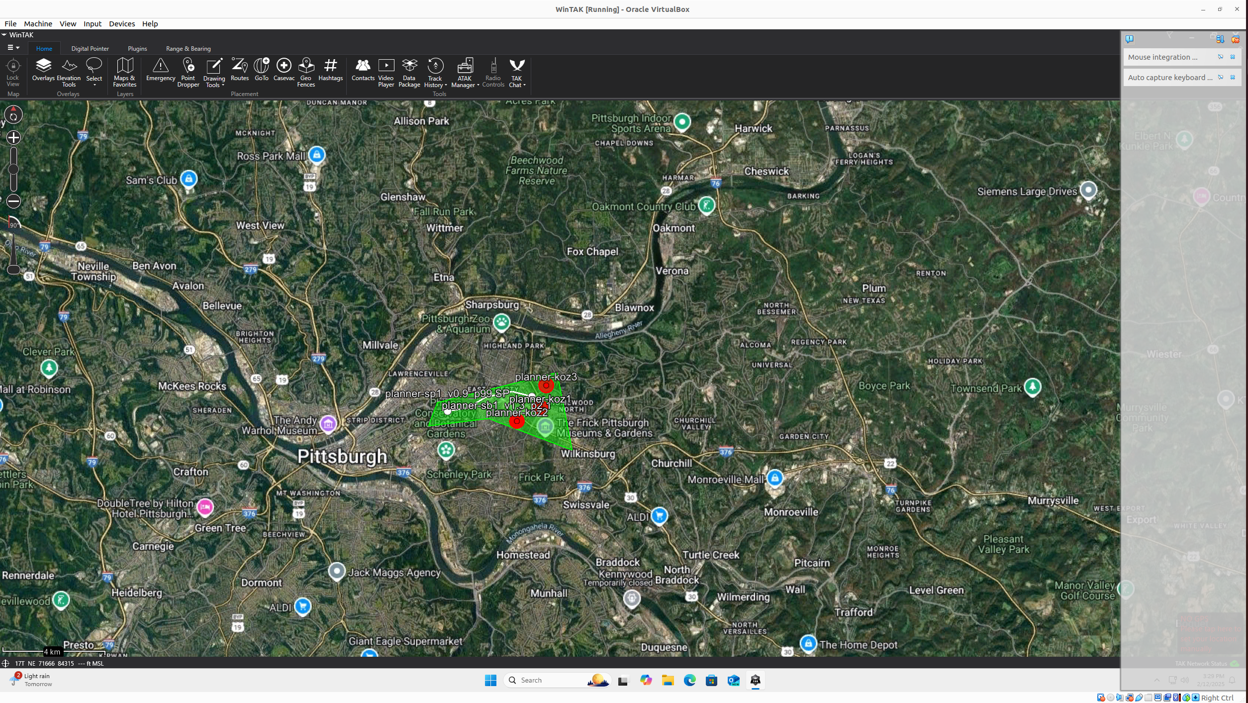 WinTAK Interface